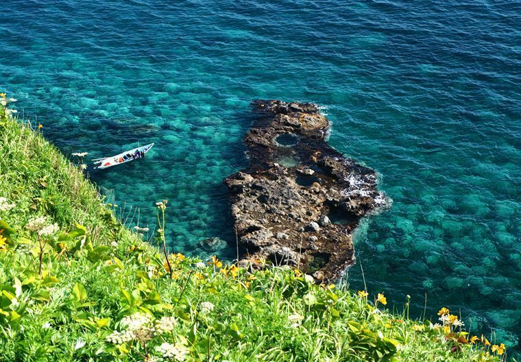 16　たしかに九州の海と色が違う.JPG