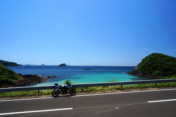19　空も海もバイクも青い.JPG