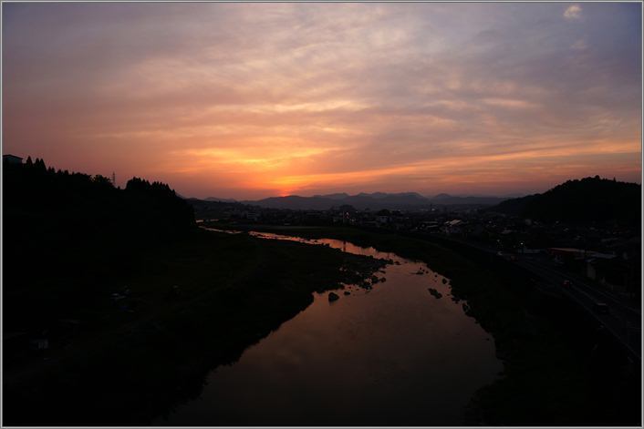50　日田の夕焼け.JPG