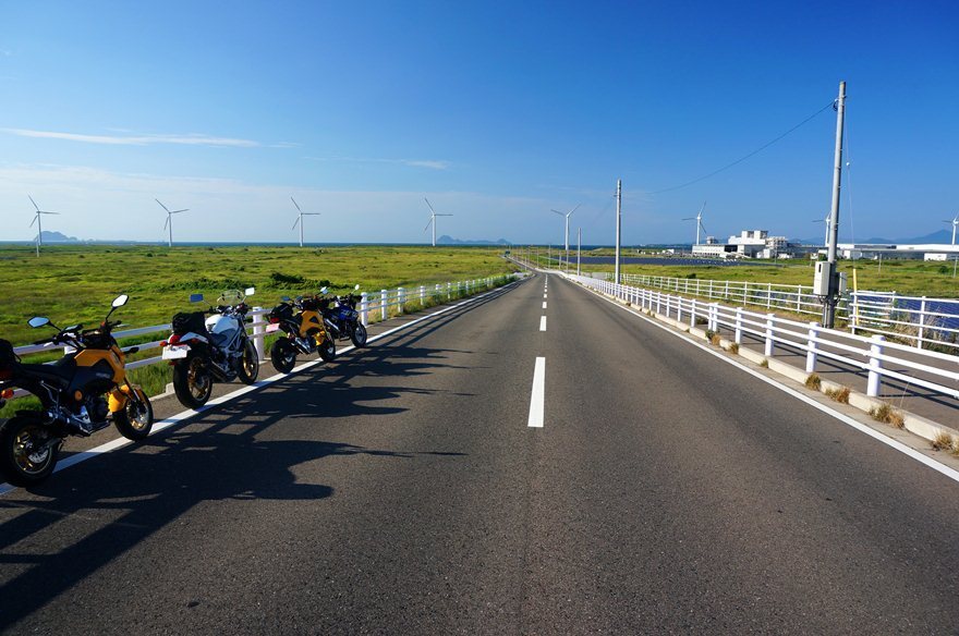 54　日曜は工場が休みなので絶景ロードになる.JPG